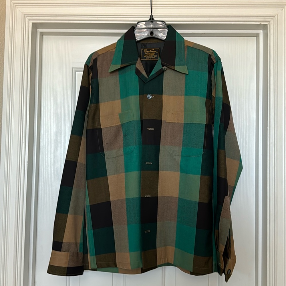 VINTAGE Sportsman Wool Blouse
